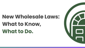 New Wholesale Laws: What to Know, What to Do. webinar